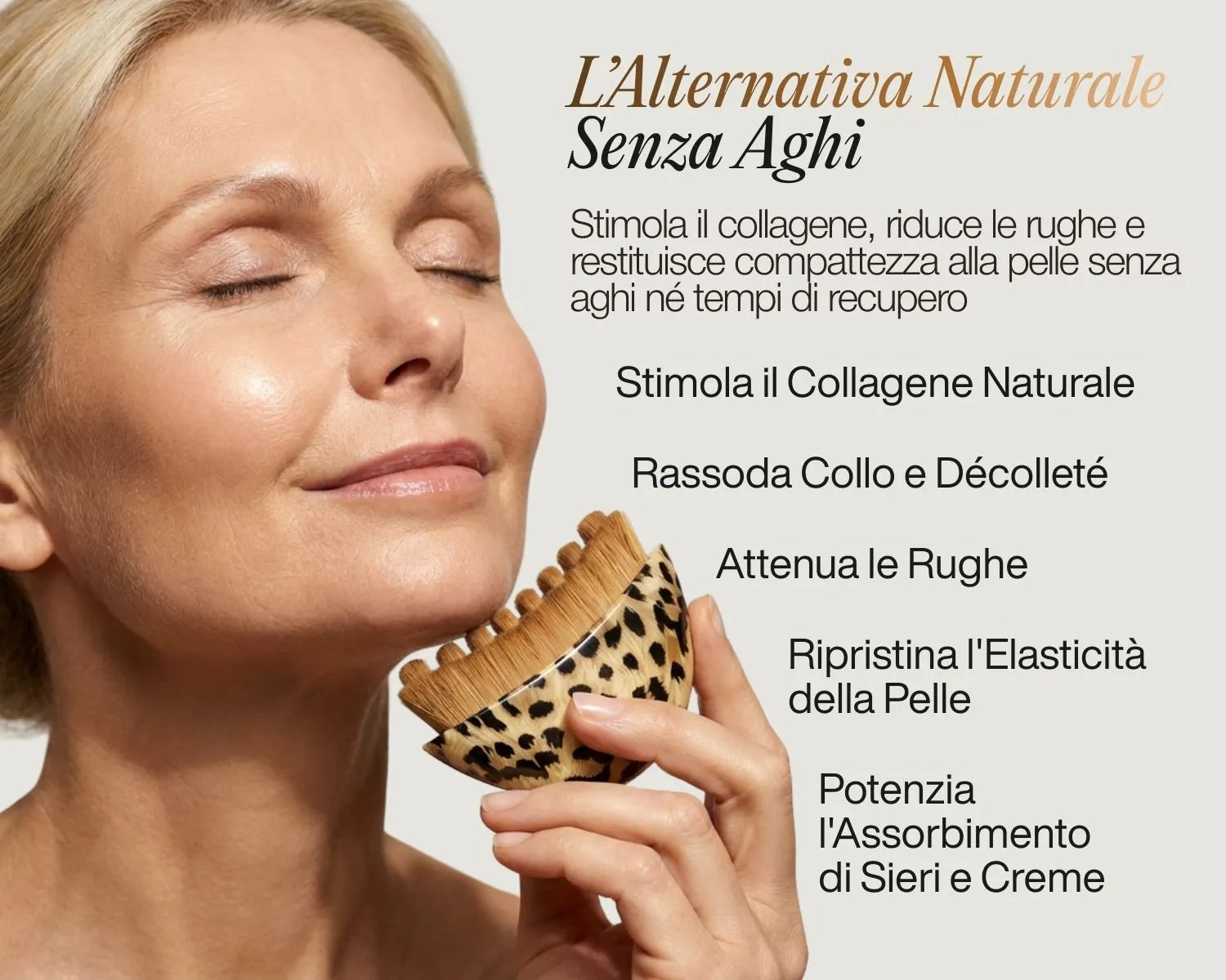 NOMI™ | Spazzola per il viso linfatica