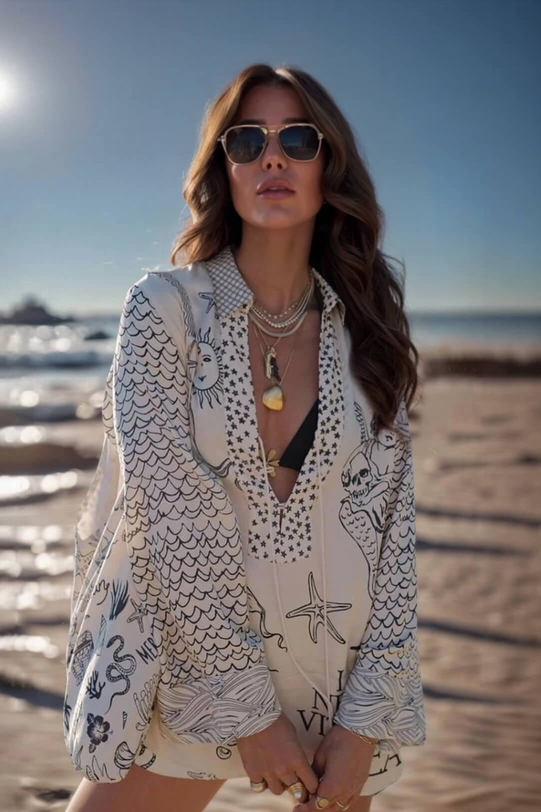 NOMI™ | Set Camicia & Shorts