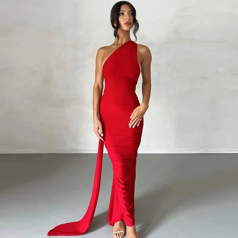 NOMI™ | Abito da Sera di Lusso con Schiena Scoperta
