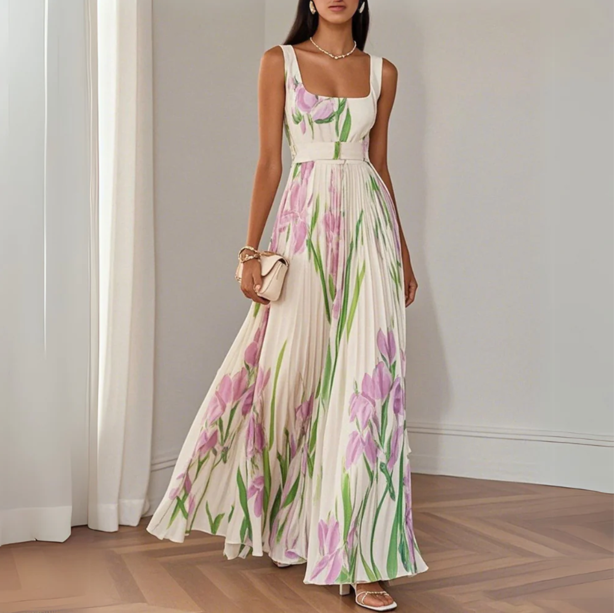 NOMI™ | Abito Floreale – Eleganza Estiva Senza Sforzo