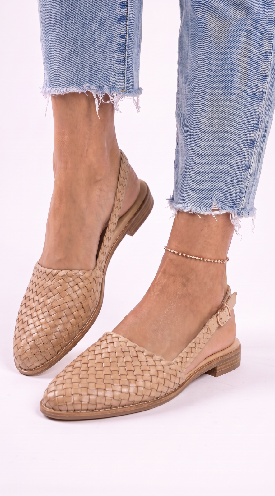 NOMI™ | Loafer Piatti Intrecciati
