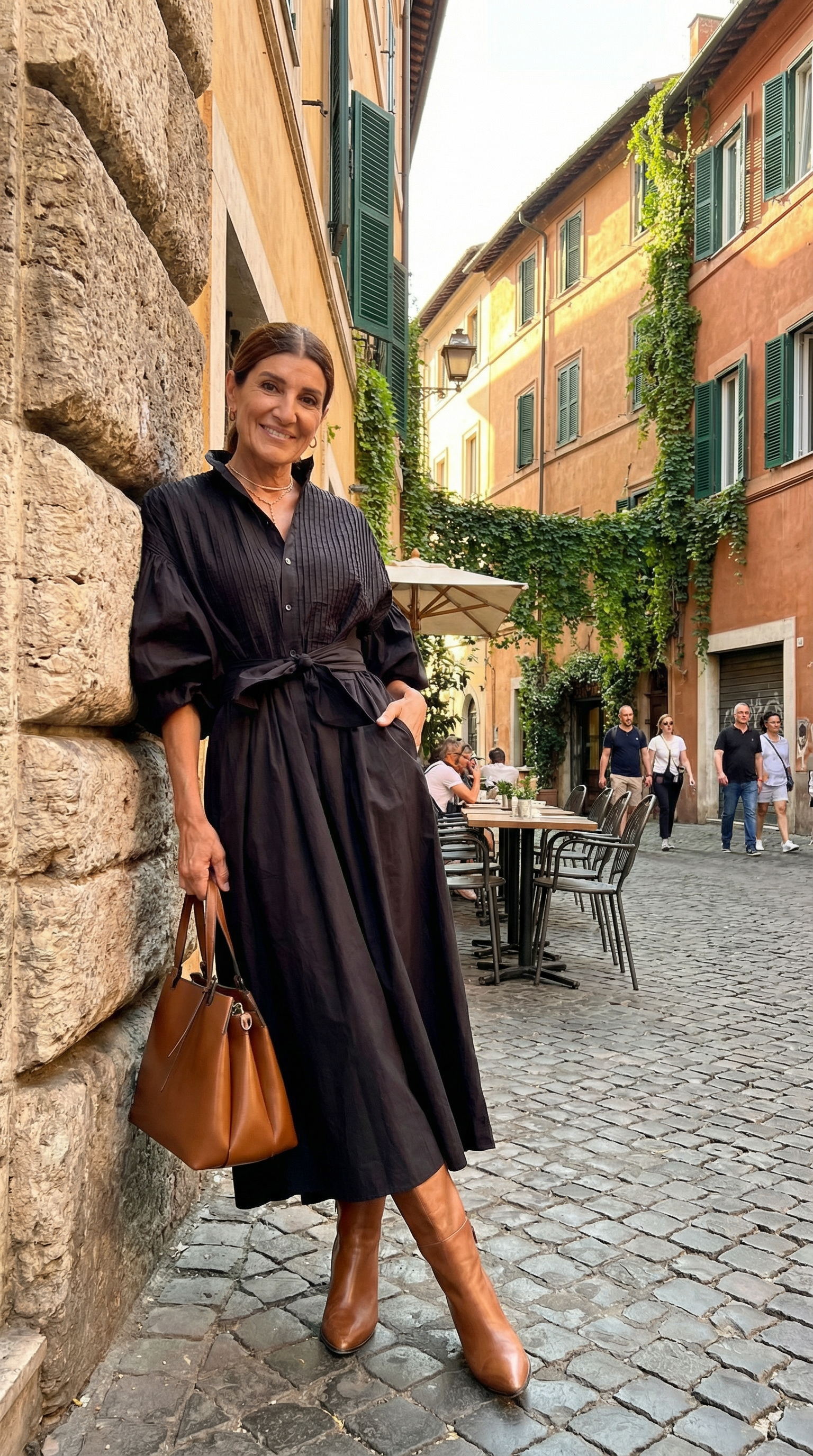 NOMI™| Abito Eleganza Essenziale - 100% COTONE