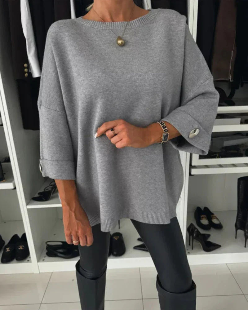 NOMI™ - Elegante maglione lavorato a maglia