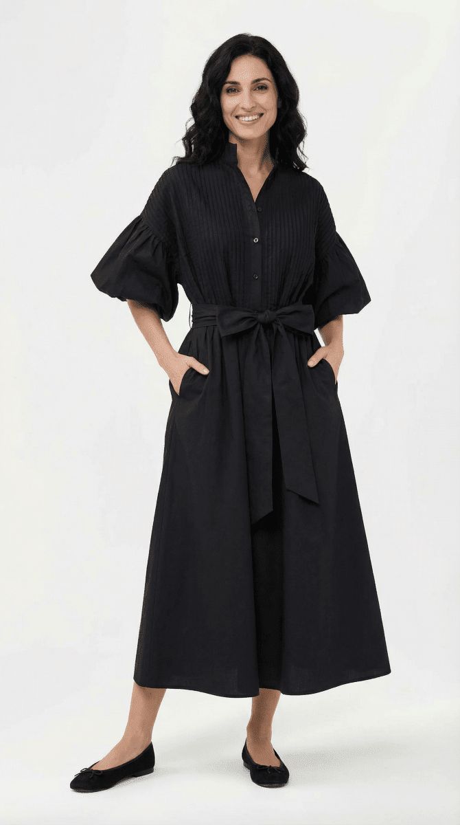 NOMI™| Abito Eleganza Essenziale - 100% COTONE - Nomi