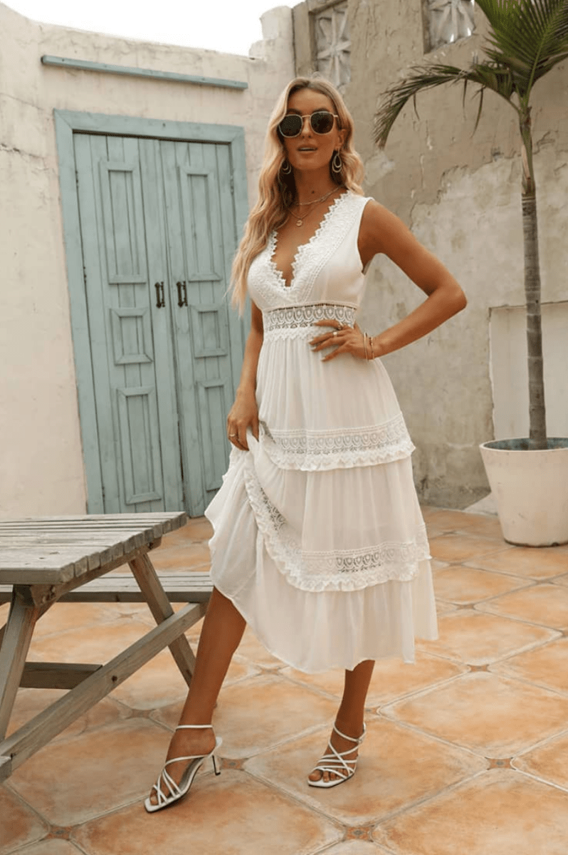 Nomi™ - Abito Lungo Boho - Nomi