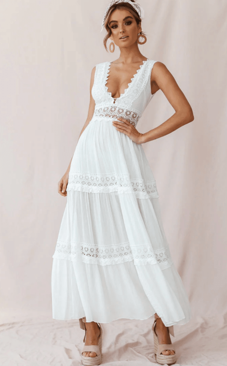 Nomi™ - Abito Lungo Boho - Nomi