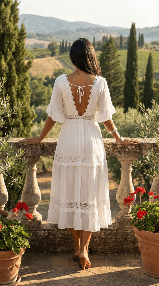 NOMI™ | Abito Midi Elegante e Fluttuante - Nomi