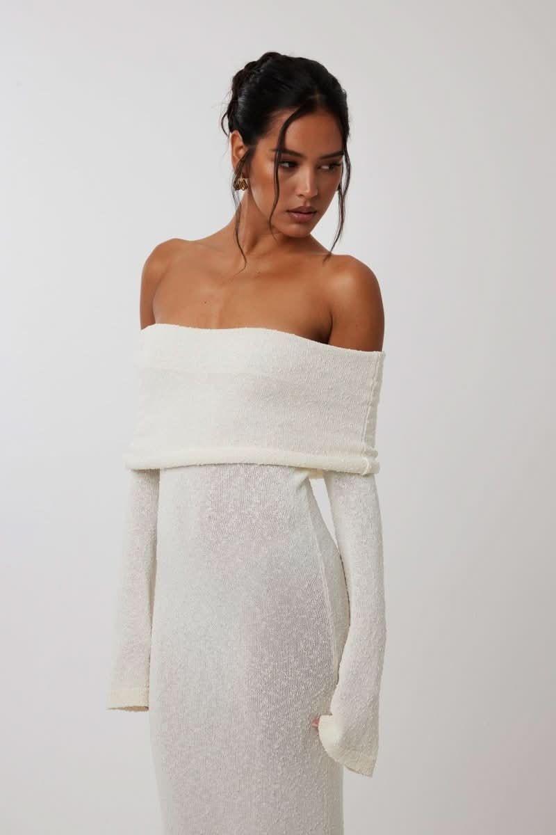 Nomi™ - Abito Off-Shoulder – Eleganza sensuale - Nomi