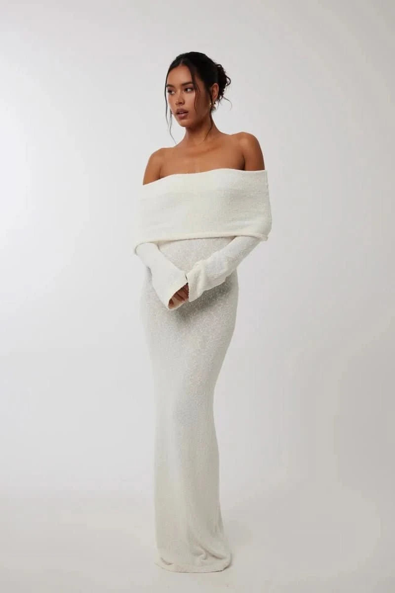 Nomi™ - Abito Off-Shoulder – Eleganza sensuale - Nomi