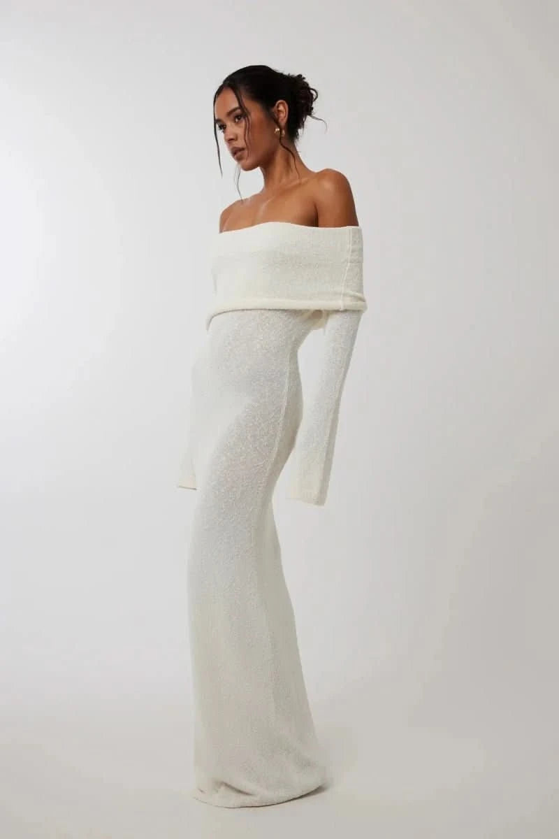 Nomi™ - Abito Off-Shoulder – Eleganza sensuale - Nomi