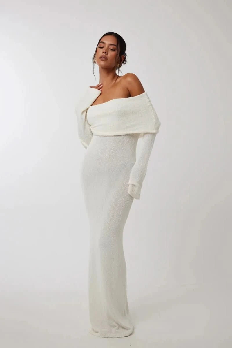 Nomi™ - Abito Off-Shoulder – Eleganza sensuale - Nomi
