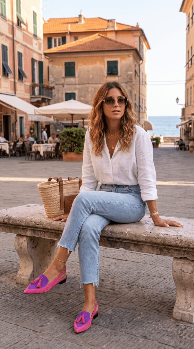 NOMI™ | Ballerina a Punta con Nappina - Nomi