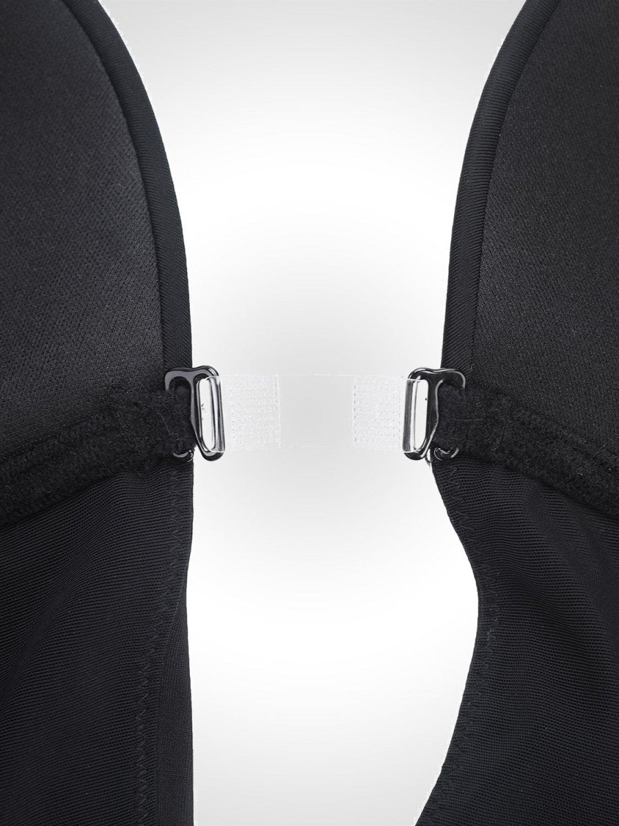 NOMI™ - Body con Schiena Scoperta – Scollo a U - Nomi