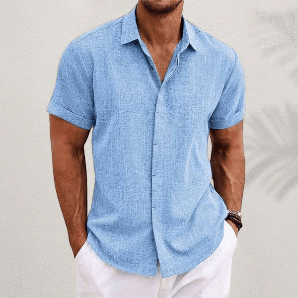 NOMI™ - Camicia in Lino Senza Tempo - Nomi