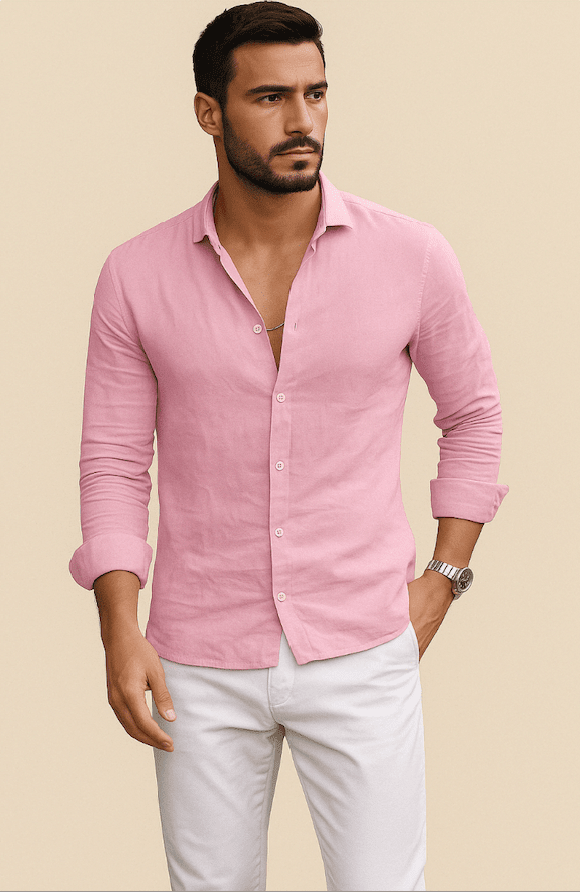 NOMI™ - Camicia leggera in lino - Nomi