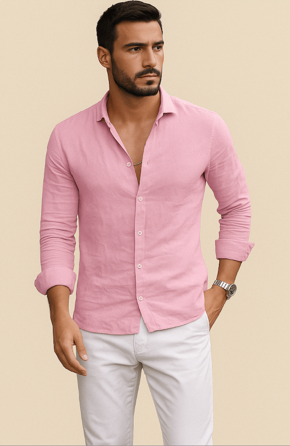 NOMI™ - Camicia leggera in lino - Nomi
