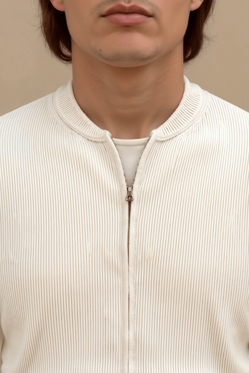 NOMI™ - Cardigan girocollo in maglia a tinta unita - Nomi
