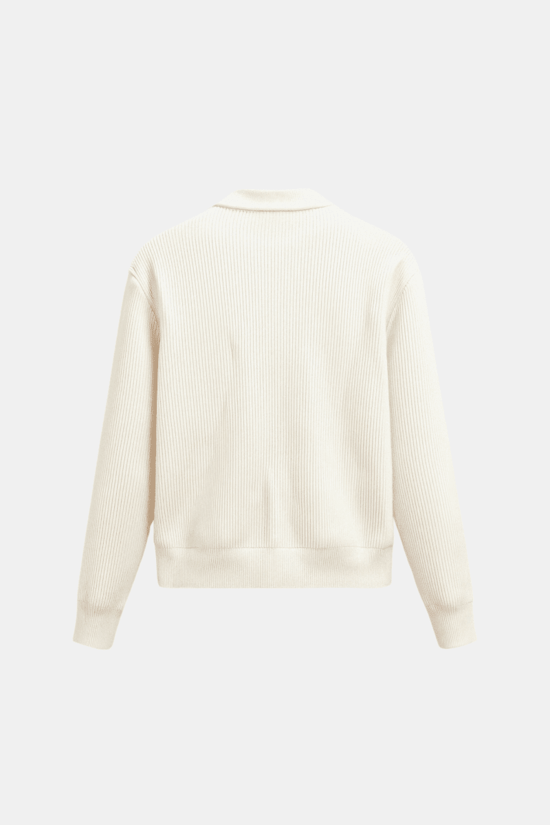 NOMI™ - Cardigan girocollo in maglia a tinta unita - Nomi