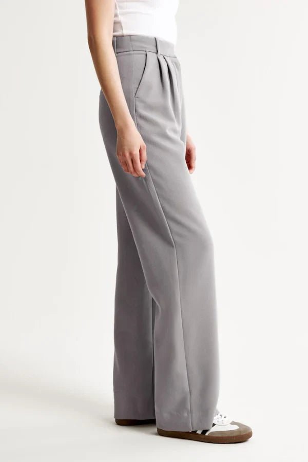 NOMI™ | Pantaloni Sartoriali Grigio - Nomi