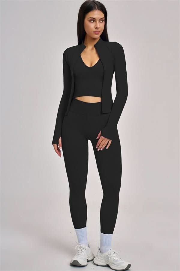 NOMI | Set 3 Pezzi - Giacca, Tank Top e Leggings - Nomi