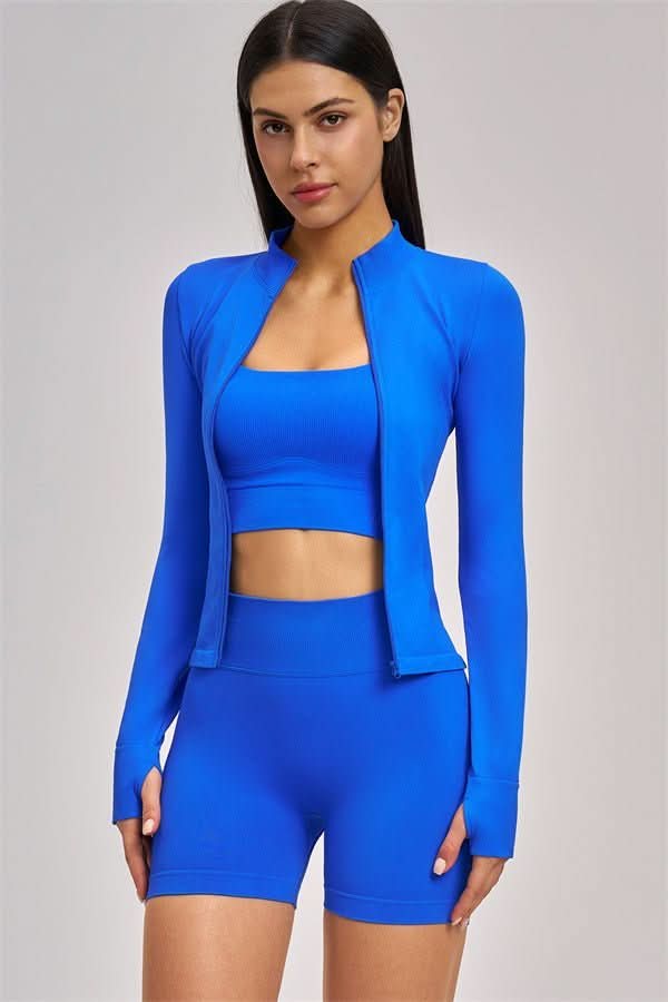 NOMI | Set 3 Pezzi Nomi — Giacca, Sports Bra e Shorts - Nomi