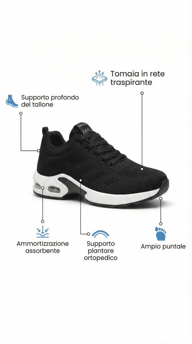 NOMI | Sneakers Comfort Pro - Comfort Senza Dolore - Nomi