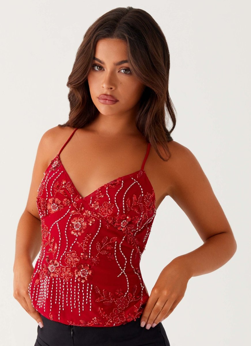 NOMI - Top con paillettes - Nomi