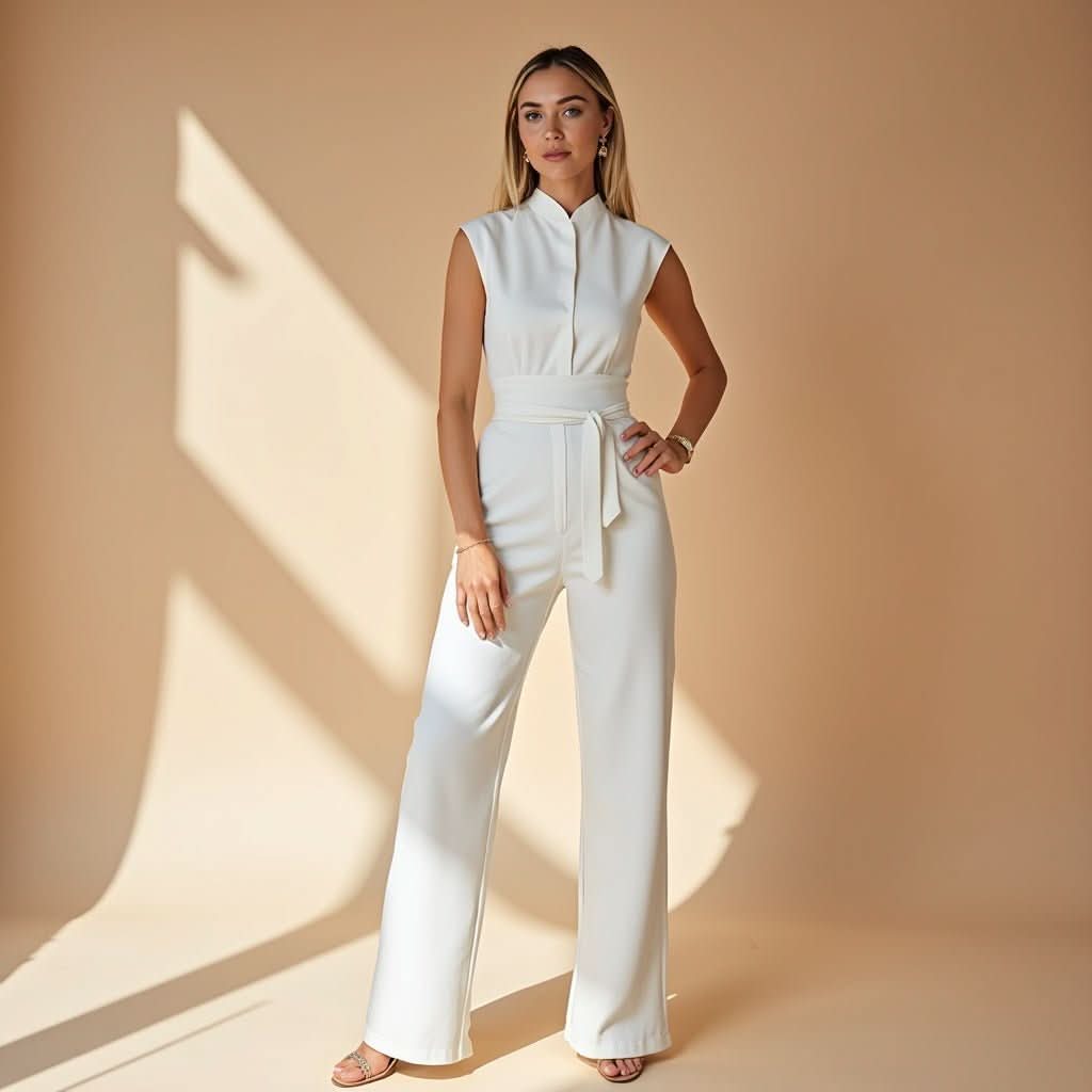 NOMI™ | Tuta senza maniche – Eleganza pura, stile semplice - Nomi