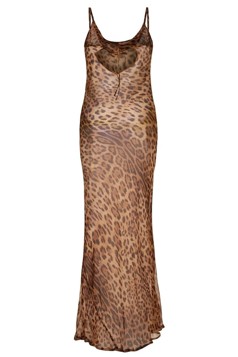 NOMI™ | Wild Elegance – Maxi Abito Animalier - Nomi