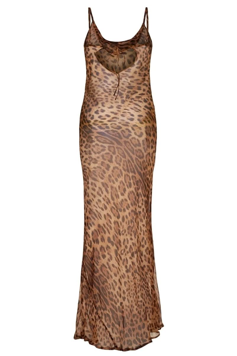 NOMI™ | Wild Elegance – Maxi Abito Animalier - Nomi