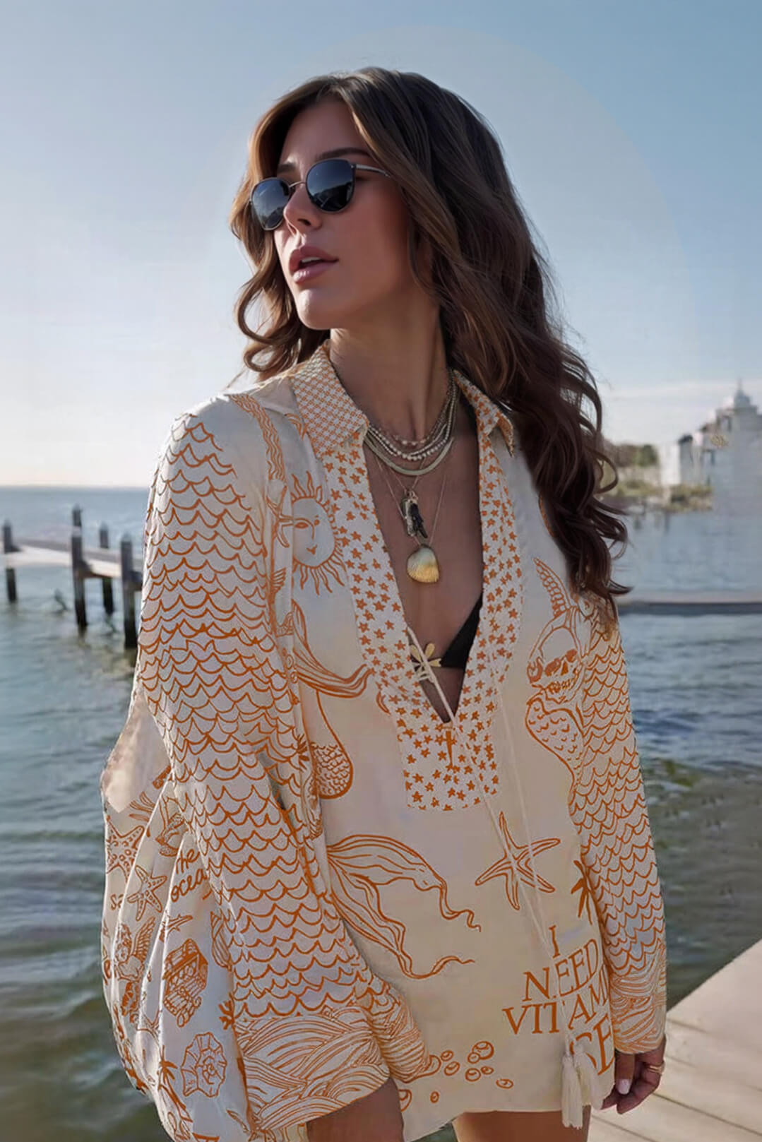 NOMI™ | Set Camicia & Shorts