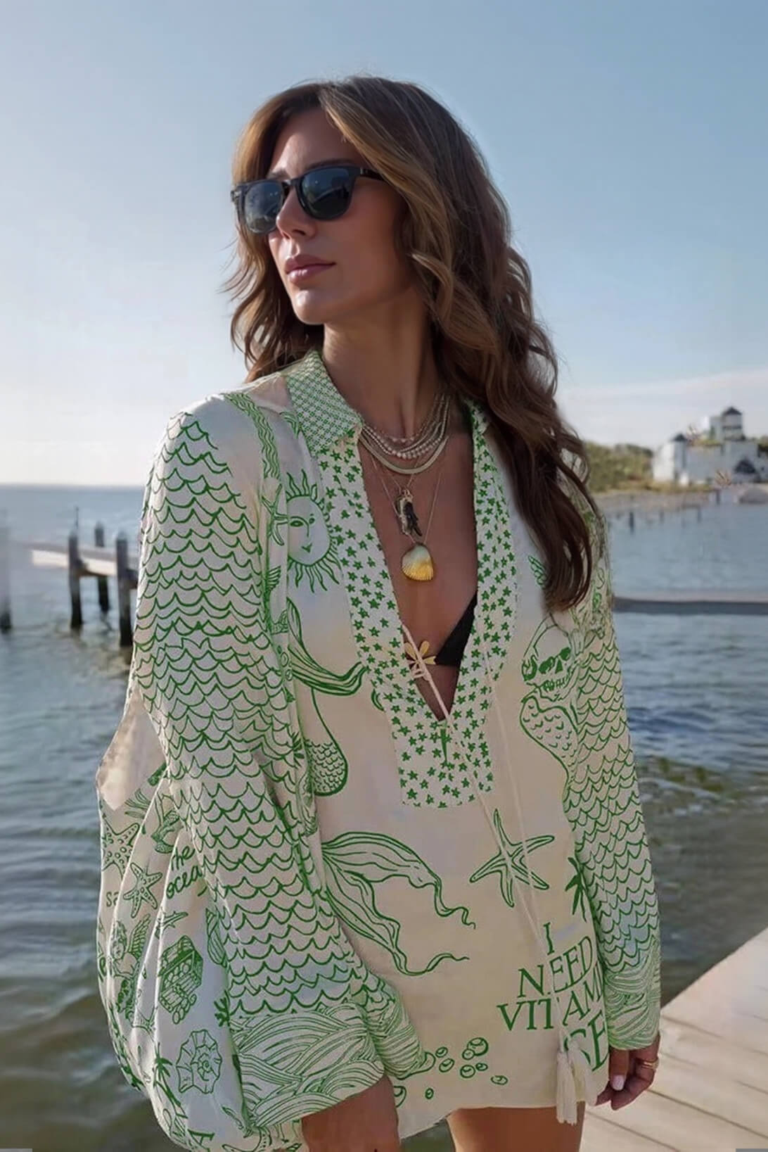 NOMI™ | Set Camicia & Shorts