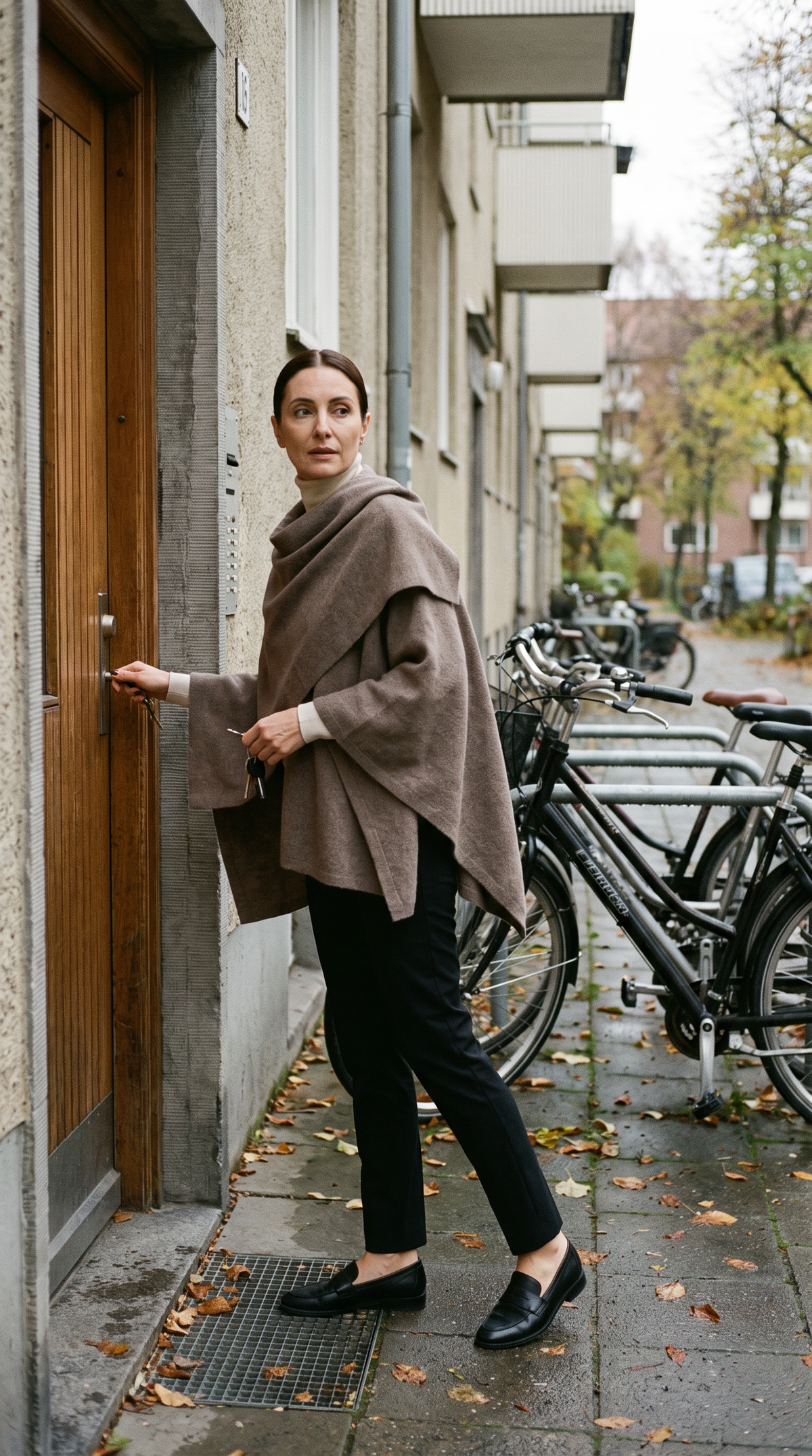 Poncho Mantella in Maglia