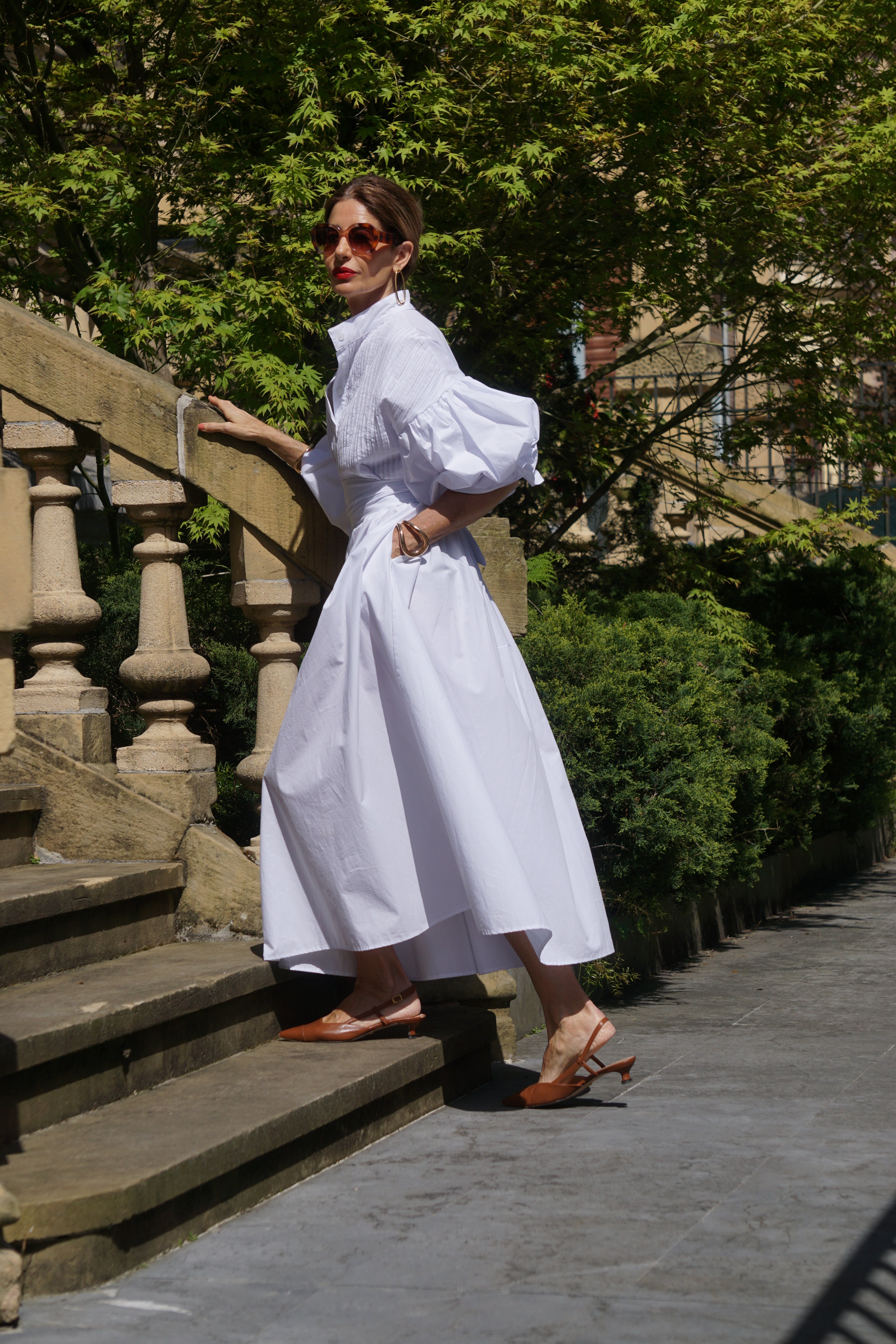 NOMI™| Abito Eleganza Essenziale - 100% COTONE