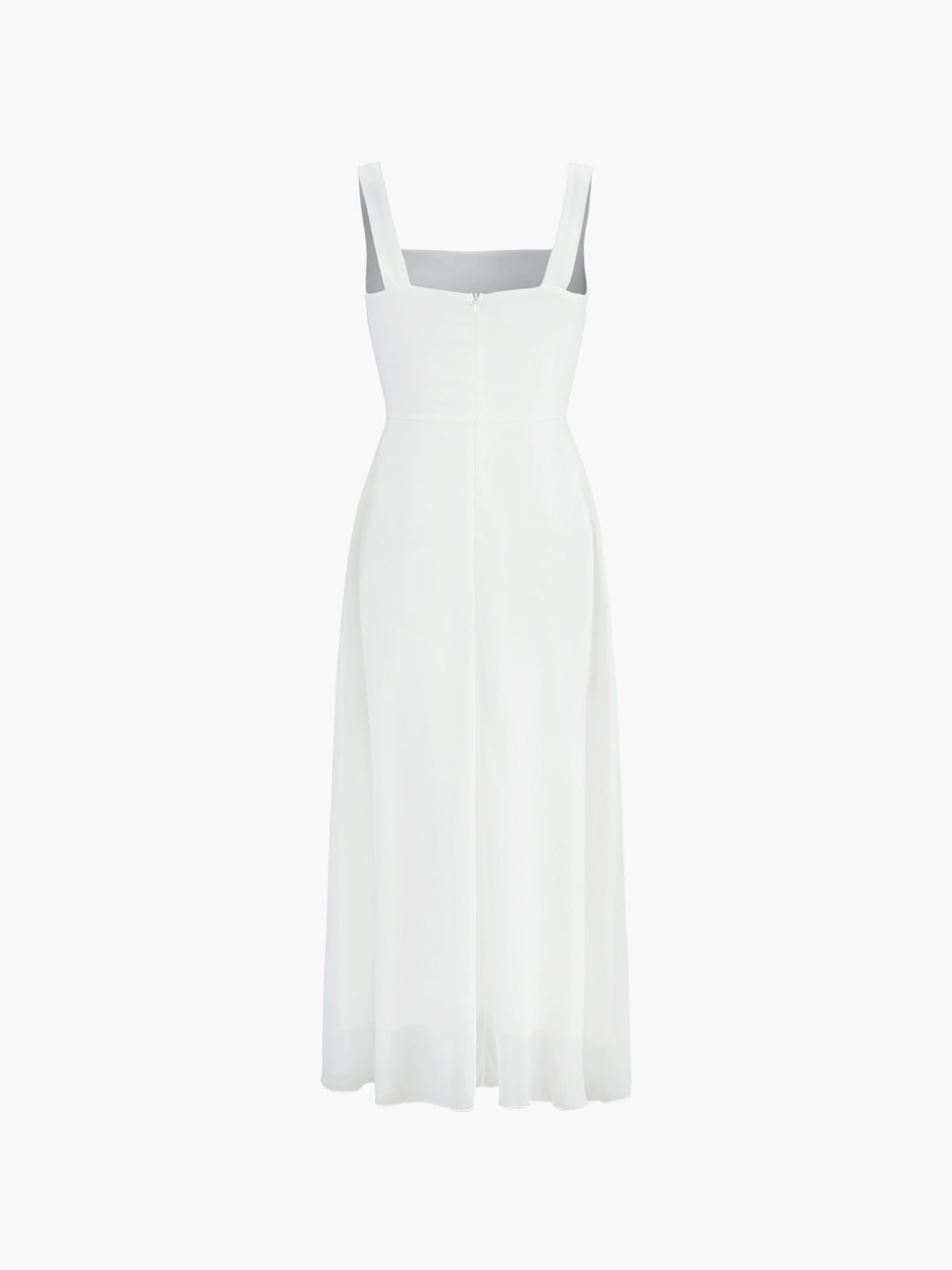 NOMI™ - Abito Lungo Elegante in Chiffon Semi-Trasparente