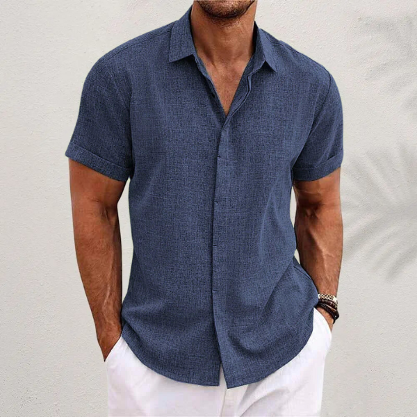 NOMI™ - Camicia in Lino Senza Tempo