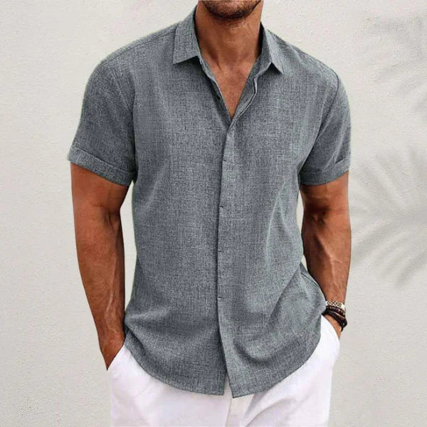 NOMI™ - Camicia in Lino Senza Tempo