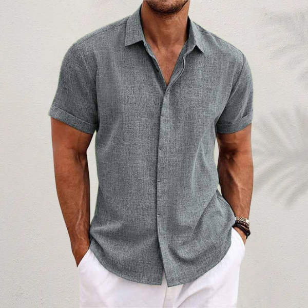 NOMI™ - Camicia in Lino Senza Tempo