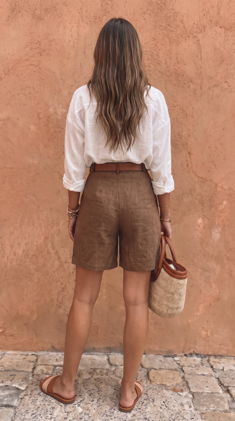 NOMI™ | Bermuda Sartoriale con Pieghe