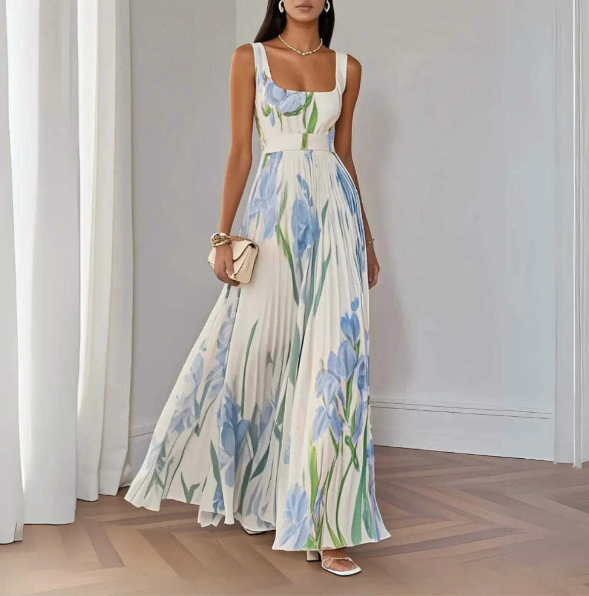 NOMI™ | Abito Floreale – Eleganza Estiva Senza Sforzo