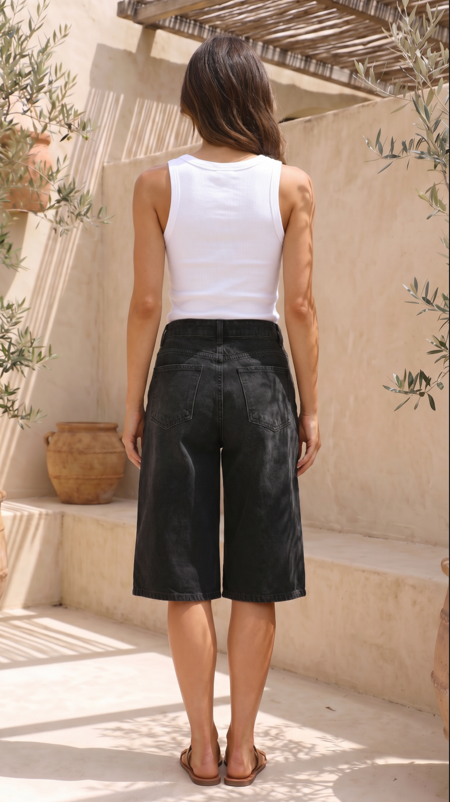 NOMI™ | Jort Denim a Vita Alta