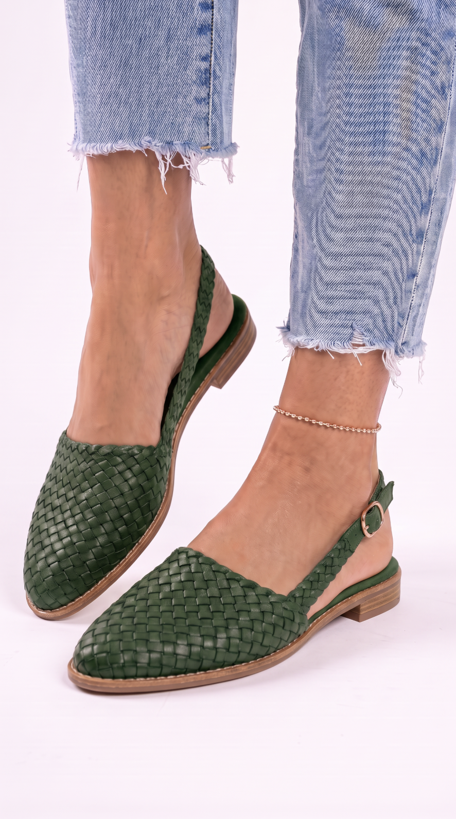 NOMI™ | Loafer Piatti Intrecciati
