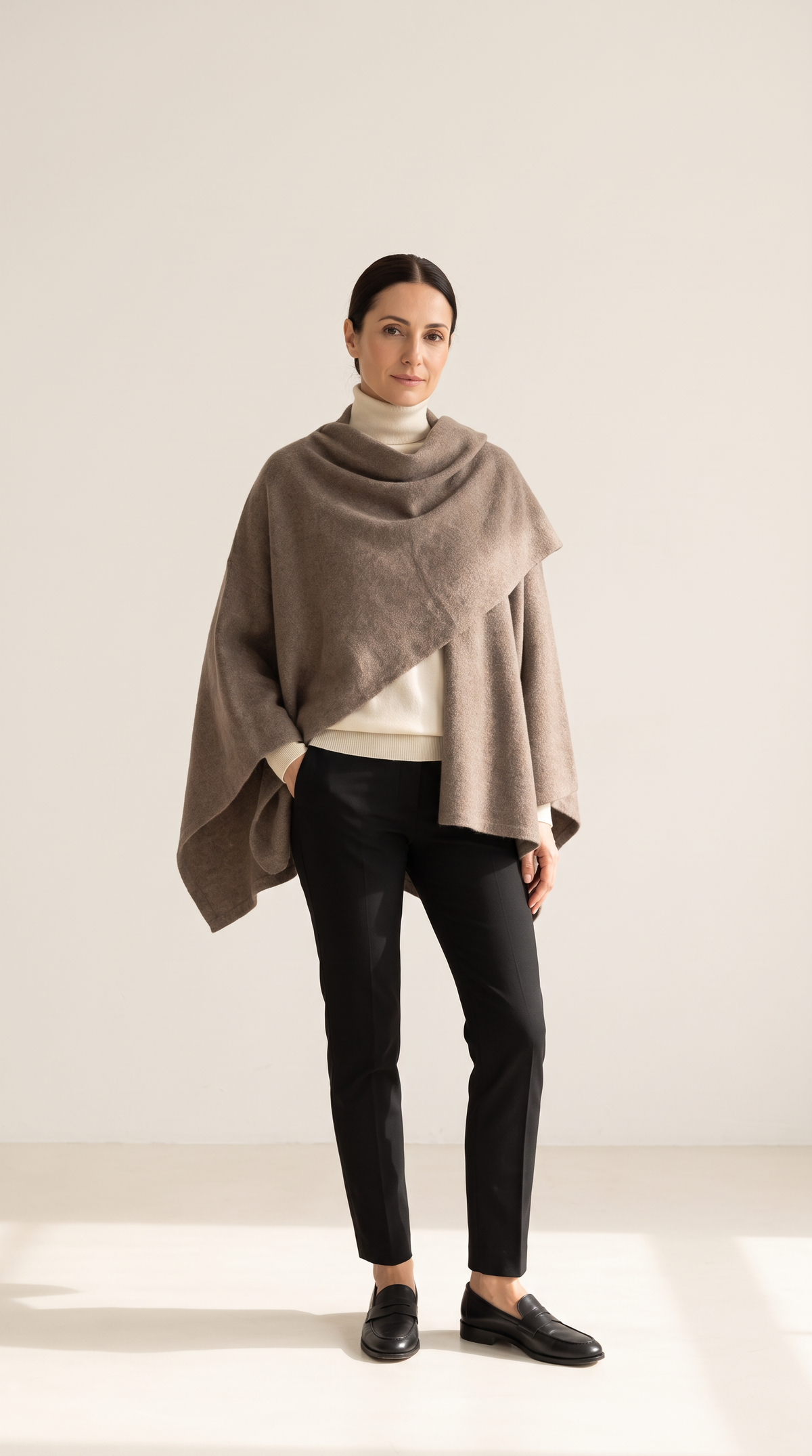 Poncho Mantella in Maglia