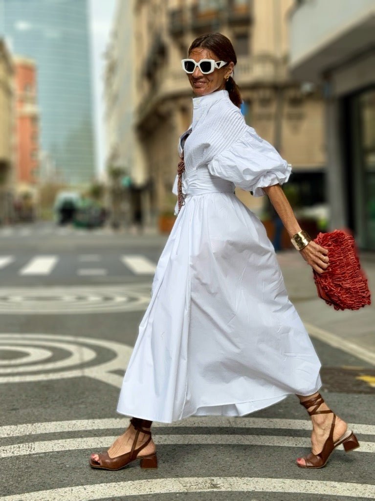 NOMI™| Abito Eleganza Essenziale - 100% COTONE - Nomi