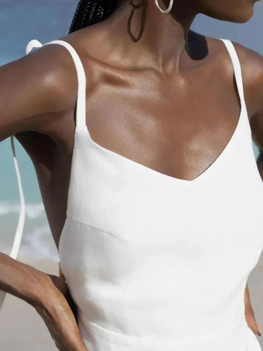 NOMI™ | Abito Midi in Cotone - Nomi