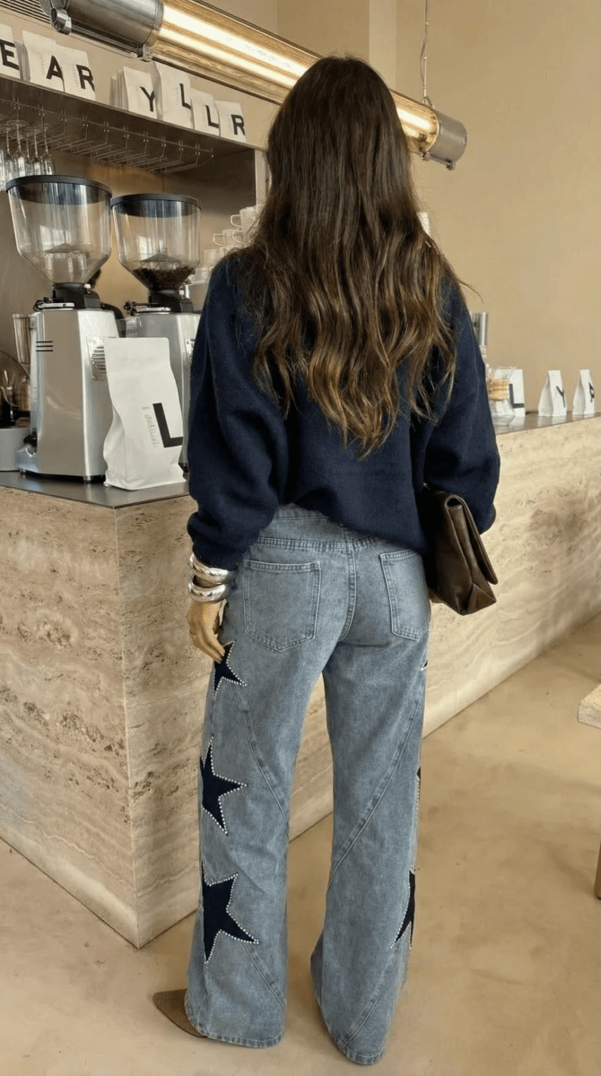 NOMI™| Jeans a Stelle - Divertenti, Moderni e Comodi - Nomi