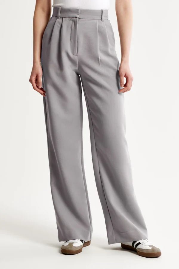 NOMI™ | Pantaloni Sartoriali Grigio - Nomi