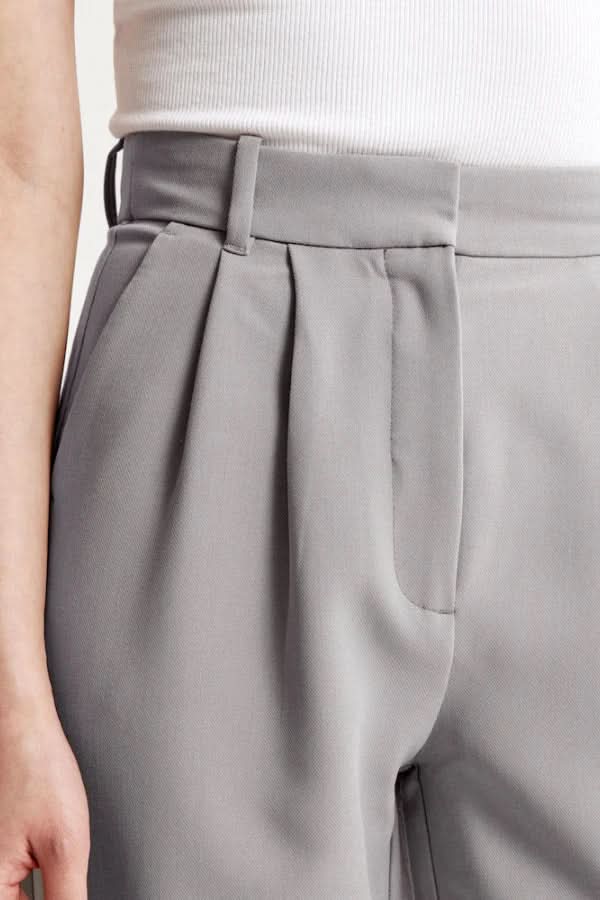 NOMI™ | Pantaloni Sartoriali Grigio - Nomi