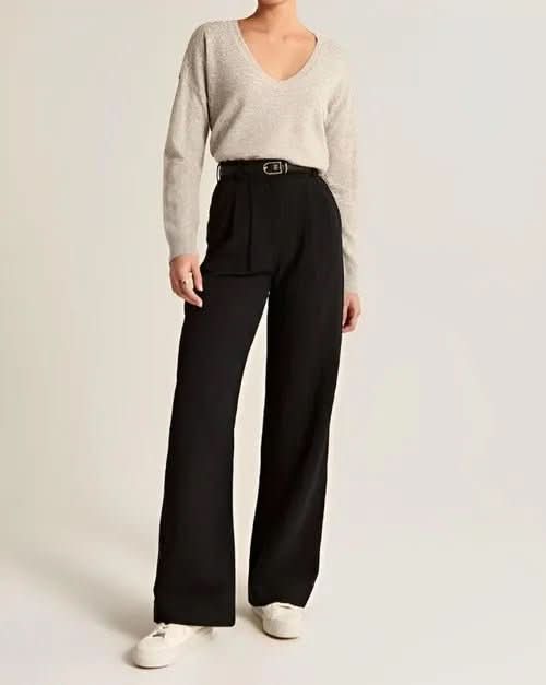 NOMI™ | Pantaloni Sartoriali Nero - Nomi