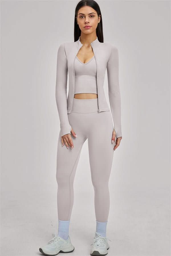 NOMI | Set 3 Pezzi - Giacca, Tank Top e Leggings - Nomi